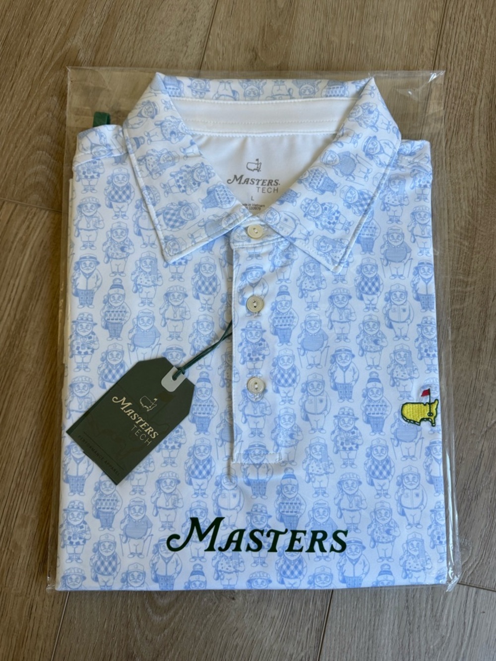2026 Masters Blue Gnome Men’s Polo (L)
